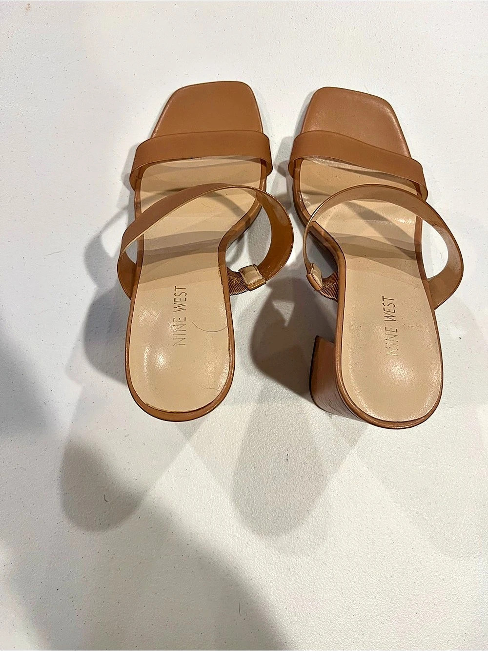 G by Guess Heeled Sandals in Brown US 10